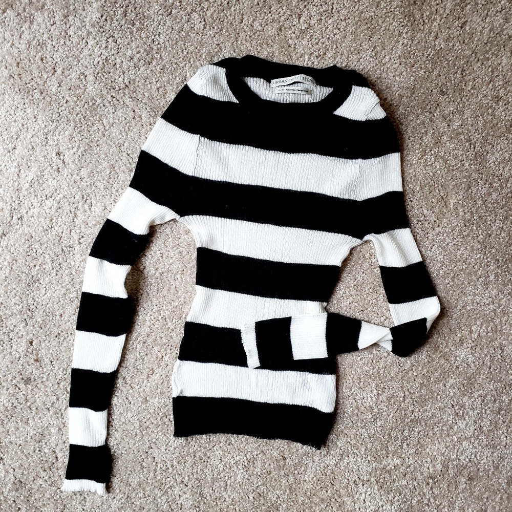 NWOT Urban Outfitters Striped Knit Sweater | XS